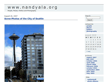 Tablet Screenshot of nandyala.org